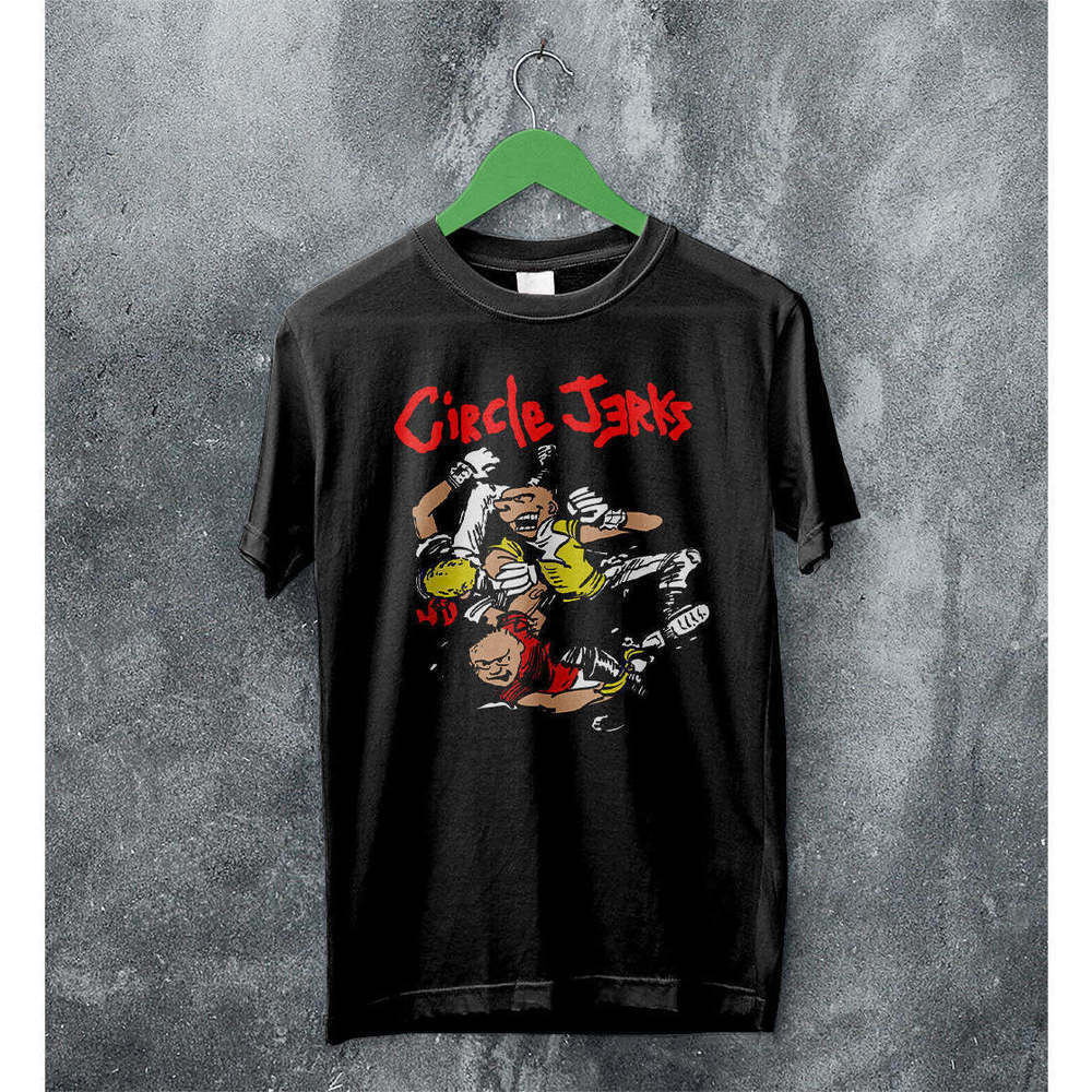 Circle Jerks Thrashers Punk Rock Band Music Graphic Album Fan Art T-Shirt